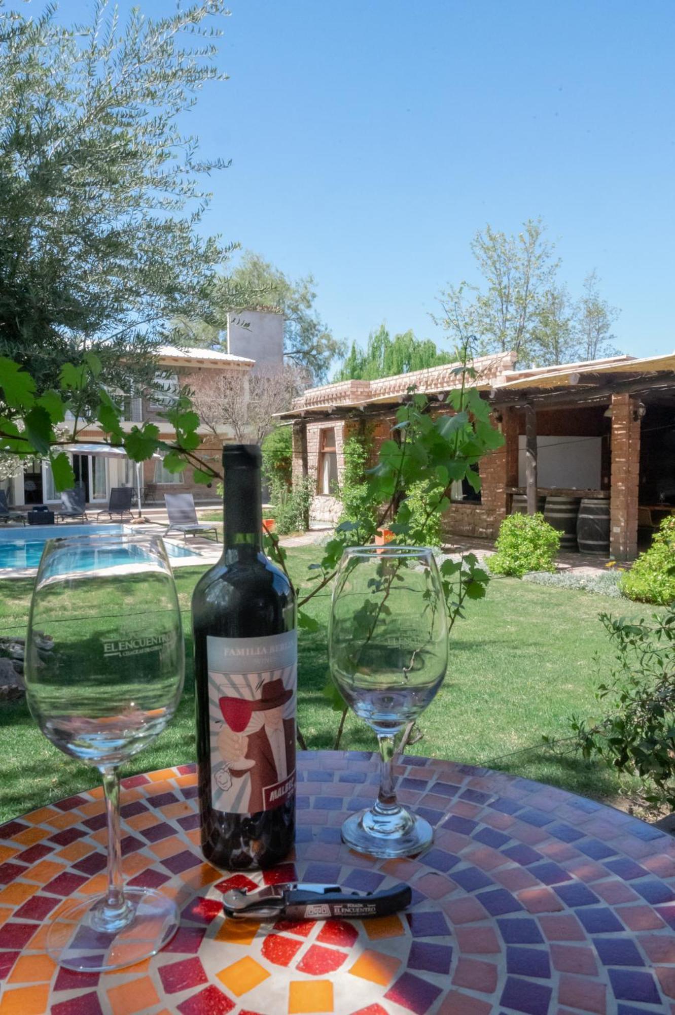 Posada Boutique El Encuentro Chacras De Coria Εξωτερικό φωτογραφία